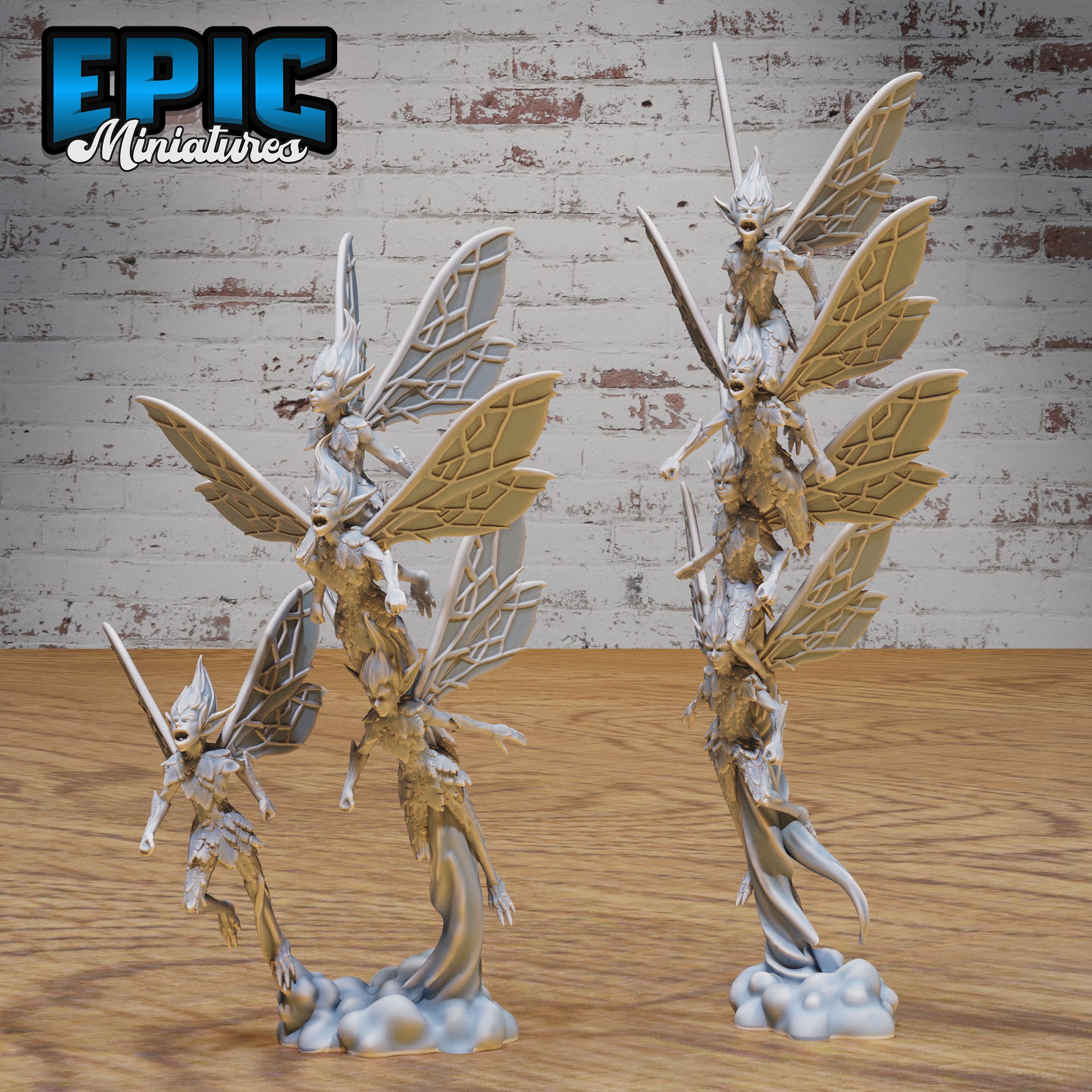 Pixie Swarm / Forest Fey / Mythical Female Creature / Forest Dryad / Nature Spirit / Ancient Plant Humanoid / Fairy / Woodland Encounter